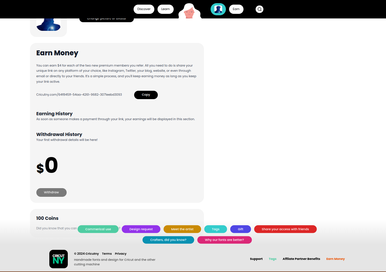 Cricutny Subscription Features